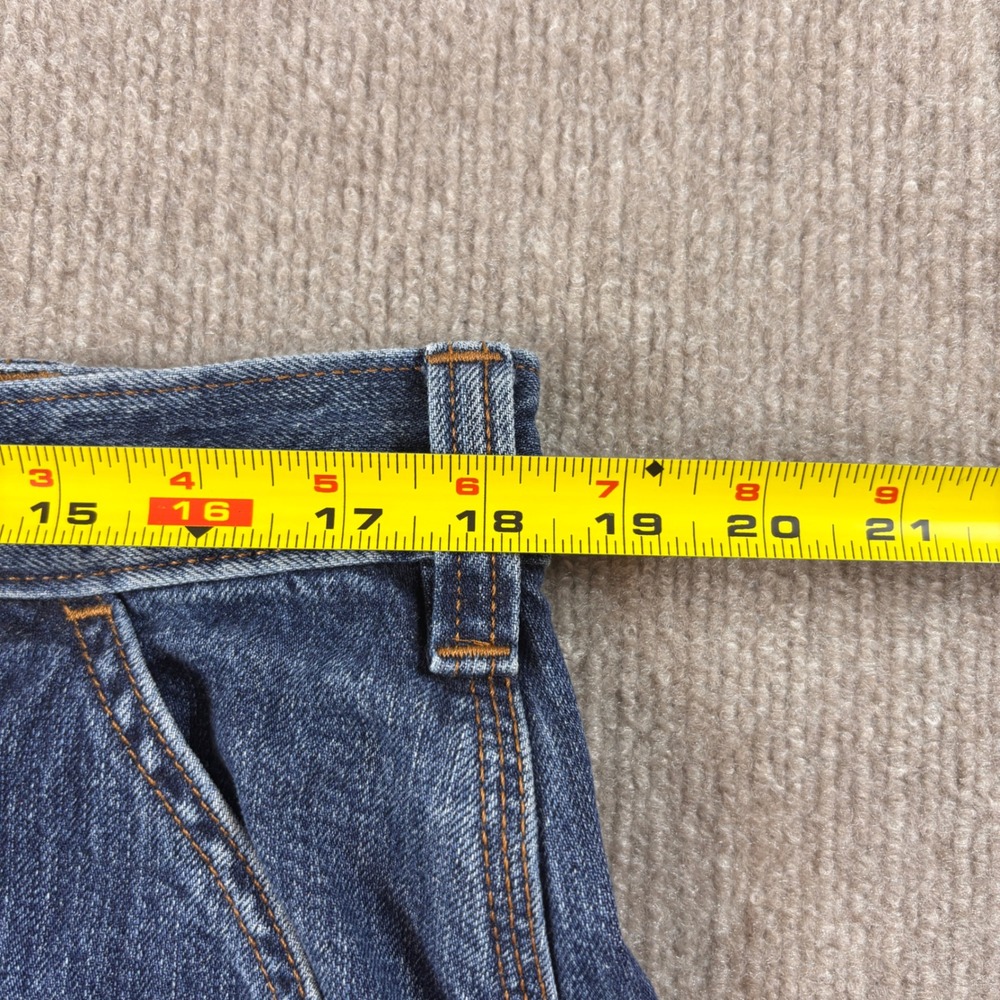 Carhartt Loose Fit Carpenter Jeans Blue Denim BD4941-M Mens 36x32 - Picture 7 of 10